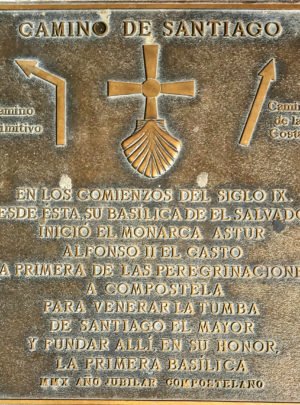 Both the Camino Primitivo and Camino del Norte start in Oviedo
